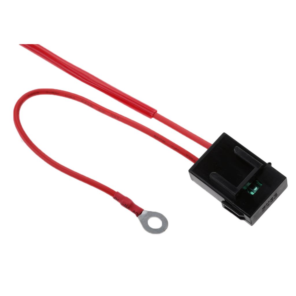 Headlight Relay Wiring Harness System Socket Plug Circuit Connection