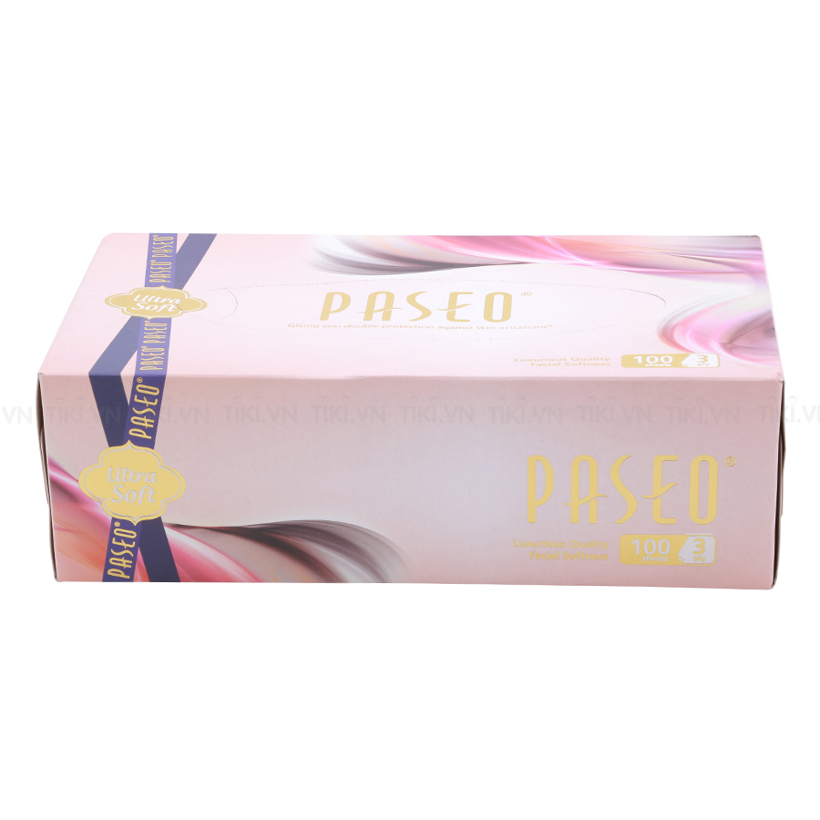 Khăn Giấy Hộp Lotion Ultrasoft Paseo 100 Tờ