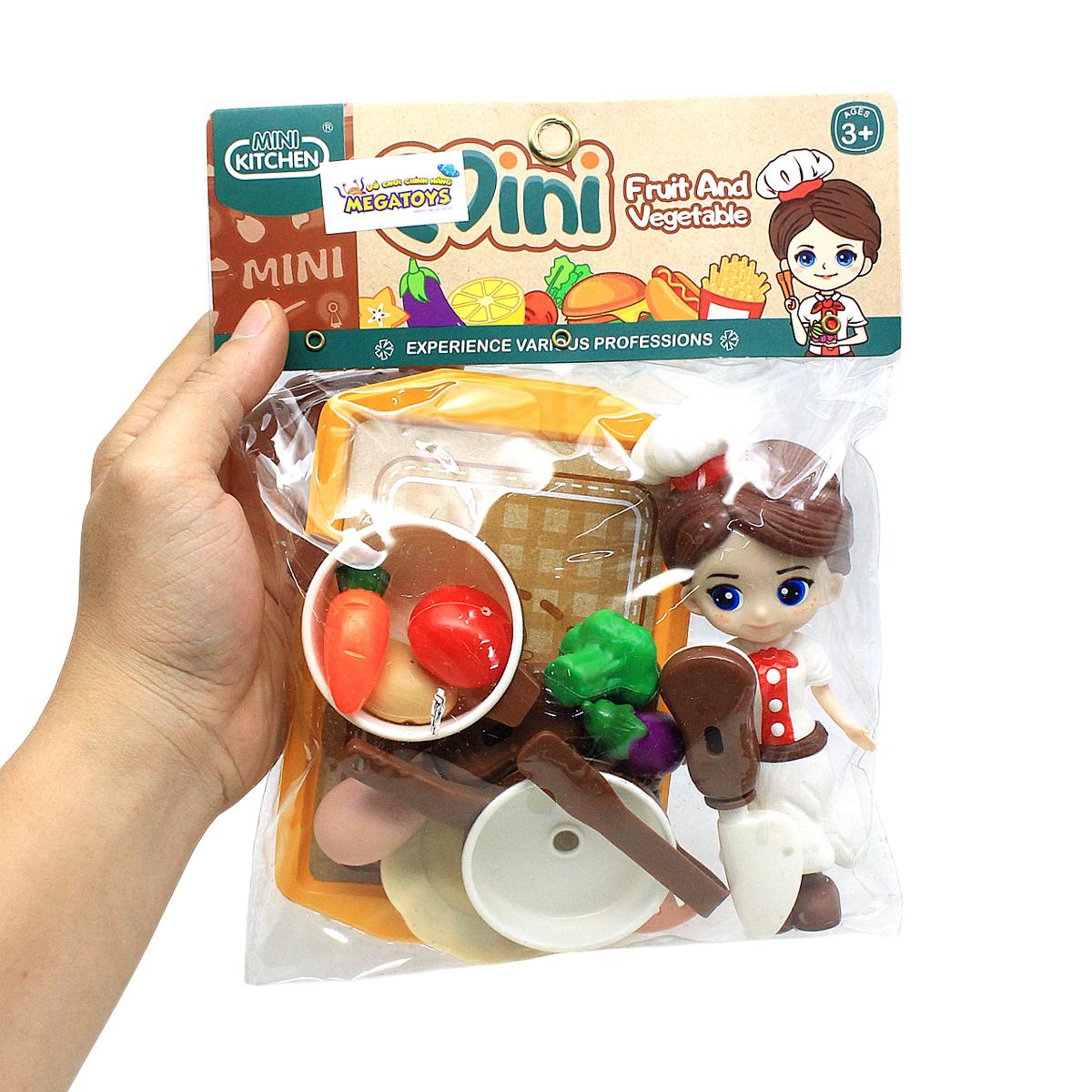 Đồ Chơi Nấu Ăn - Bé Làm Đầu Bếp - Mini Kitchen 623-216