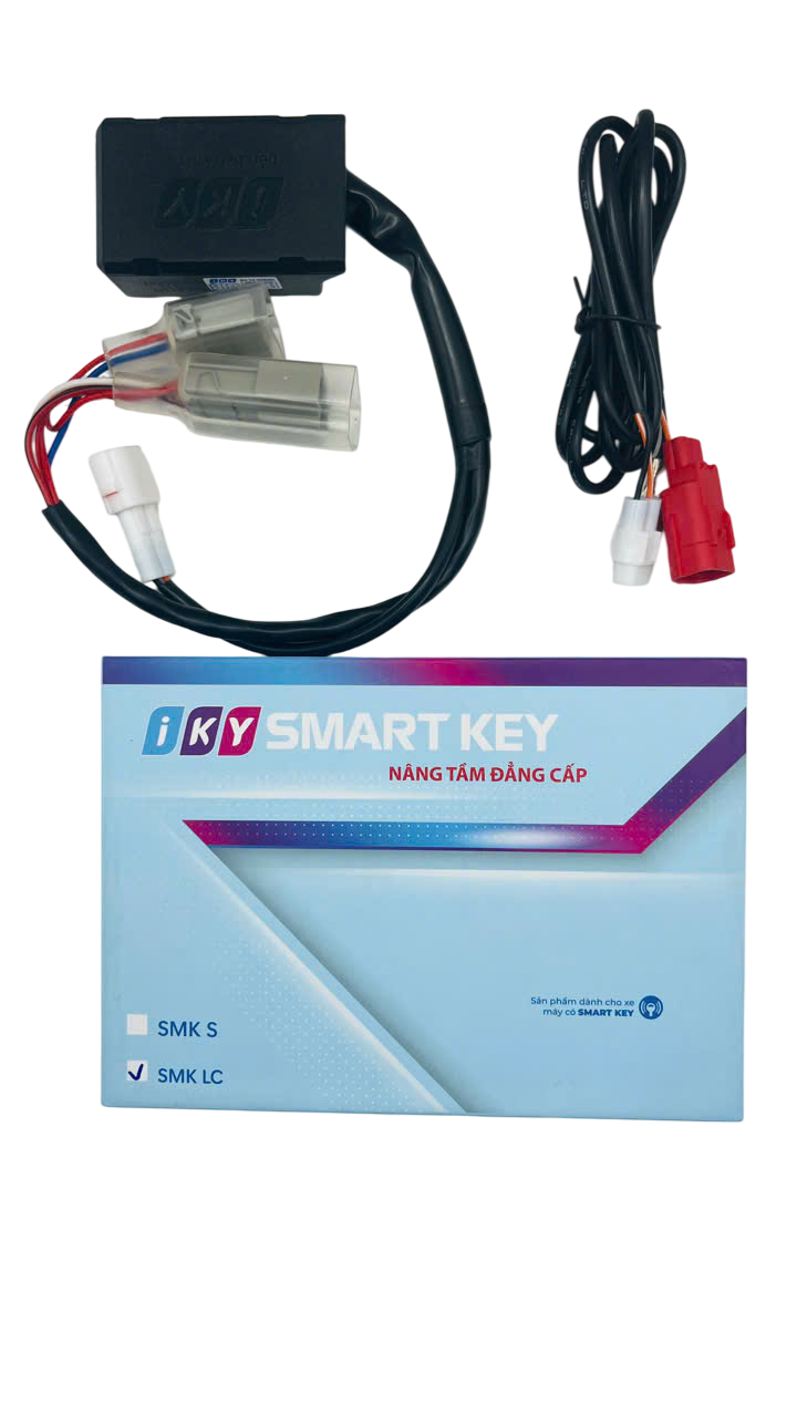 SMARTKEY LC - THIẾT BỊ TÍCH HỢP TÍNH NĂNG CHỐNG HẾT BÌNH CHO XE MÁY