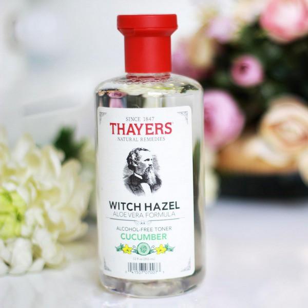 Nước hoa hồng Se Khít Lỗ Chân Lông không cồn Thayers Witch Hazel Cucumber 355ml