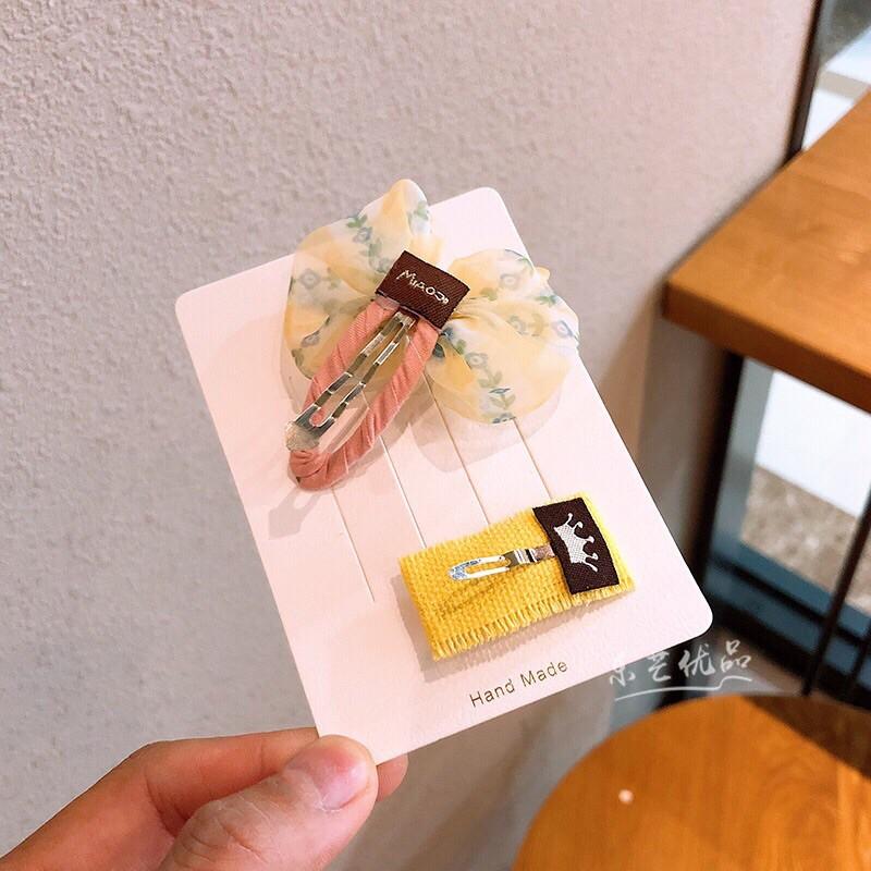 COMBO KẸP TÓC CHO BÉ GÁI PHONG CÁCH HÀN QUỐC SIÊU DỄ THƯƠNG