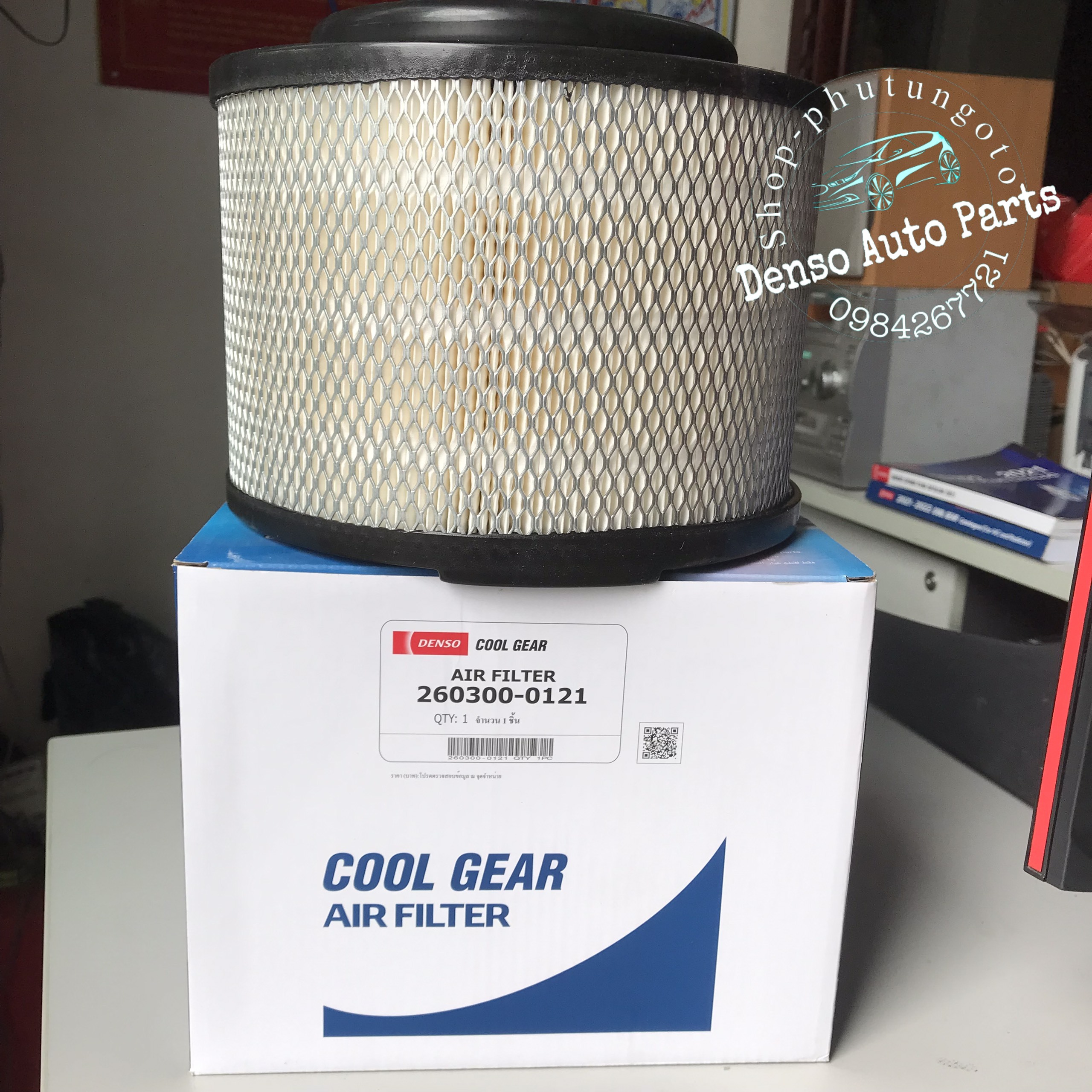 Lọc gió động cơ Denso cho xe ô tô Innova , Fortuner , Hilux