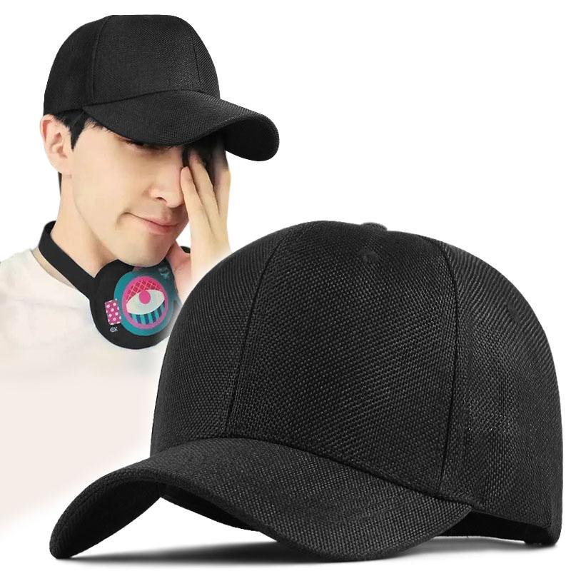 2021 Mùa Xuân Và Mùa Hè Nam Size Lớn Mũ Bóng Chày Đầu To Nam Nữ Cotton Và Vải Lanh Oversize Thể Thao Mặt Trời nón Lưỡi Trai 56-60Cm 61-68Cm