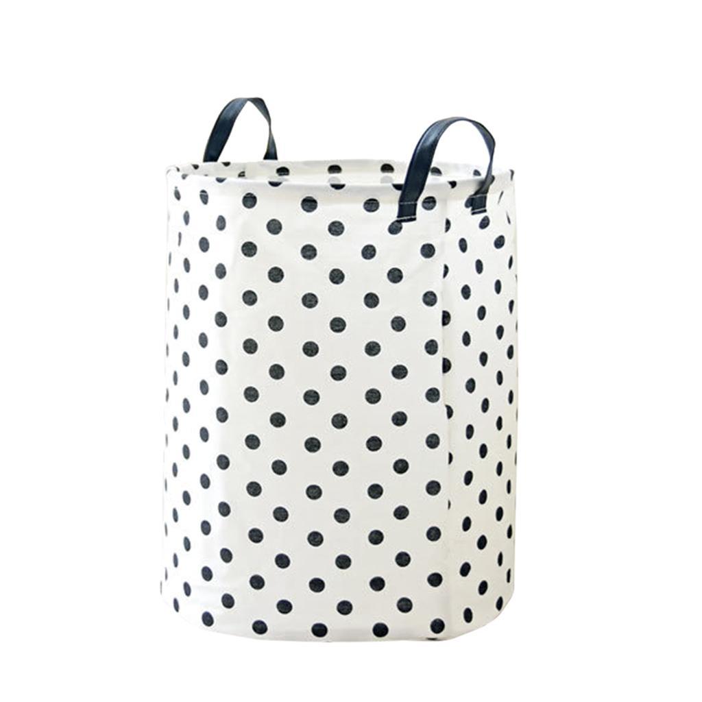 Foldable Storage Basket Toy Clothes Buckets Laundry Hamper Makeup Box