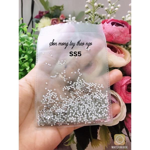 Đá gắn viền móng size nhỏ SS3 - SS4- SS5-SS6-SS8-SS10(1440 viên /bịch) dành cho Nail