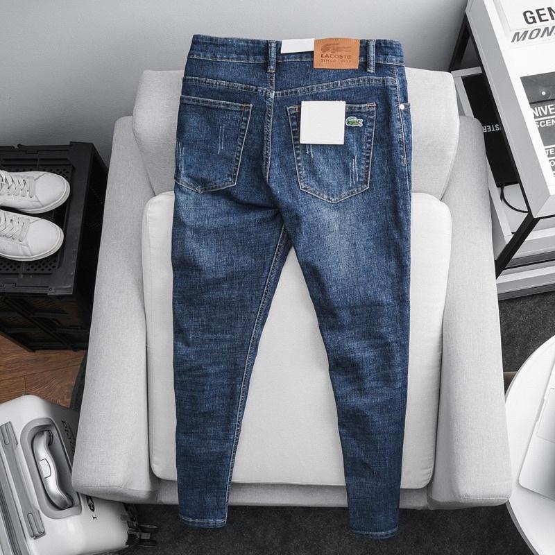 - Quần jean nam cao cấp slimfit chuẩn dáng xuất khẩu xanh rêu