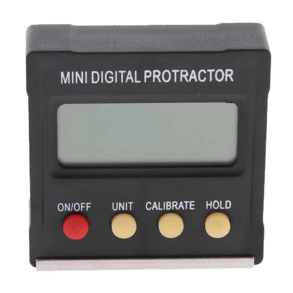 360Degree Mini Digital Protractor Inclinometer Electronic Level Box Magnetic