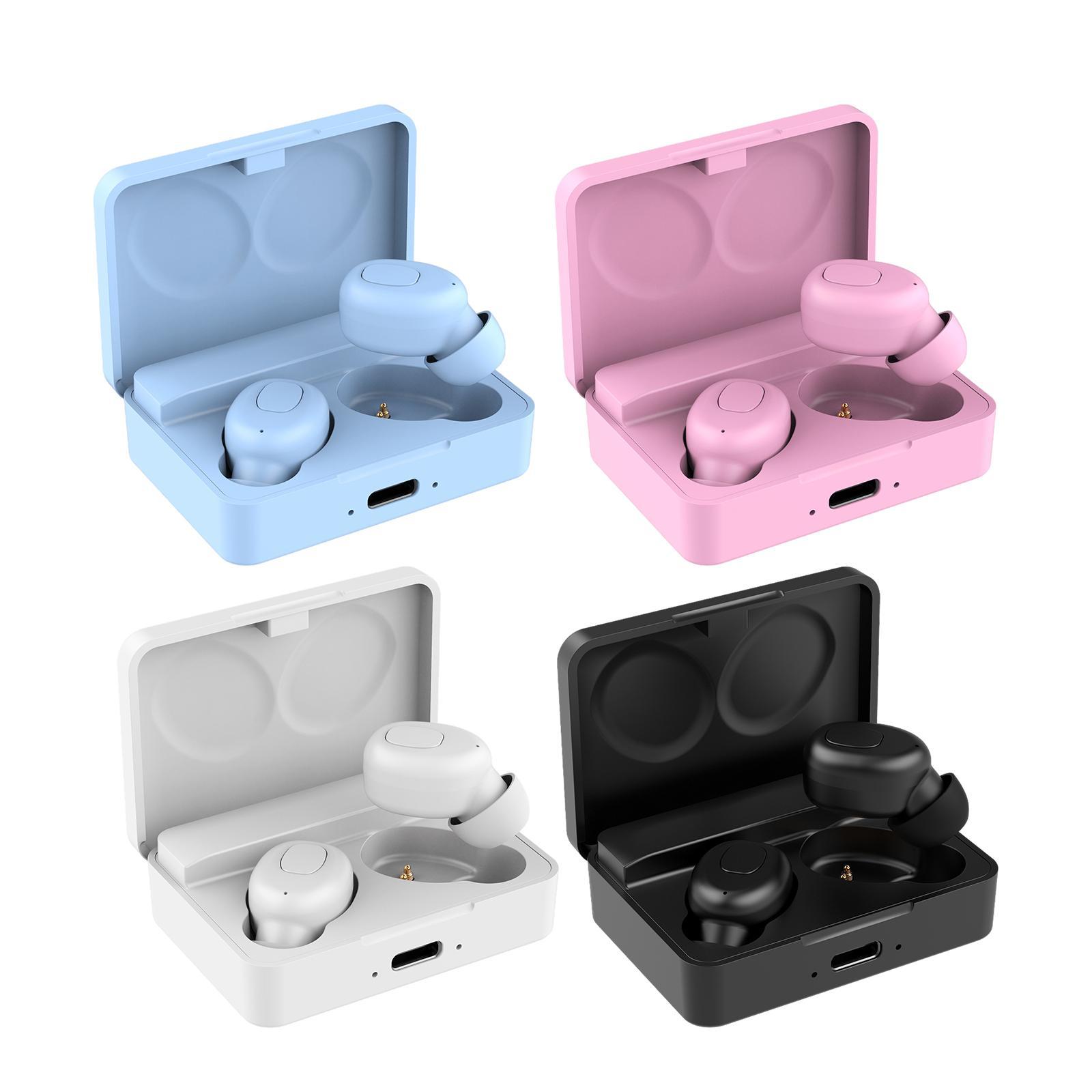 Wireless Bluetooth 5.0 Gaming Earbuds Gaming Earphones Waterproof Black