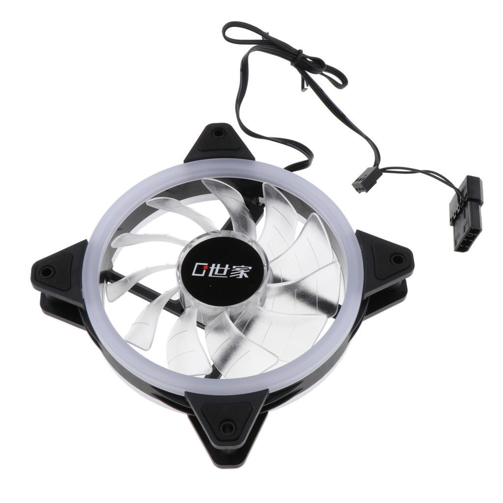 12CM LED Computer Case Cooling Fan for PC