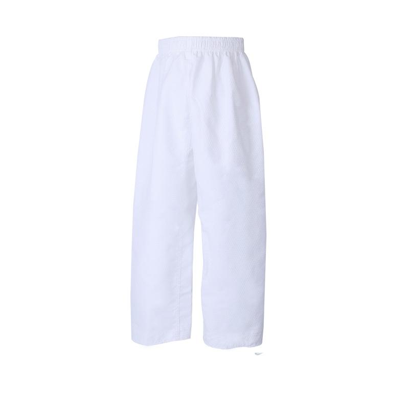 Quần Taekwondo quần polyester màu đen trẻ em người lớn quần short trẻ em quần nhẹ nhẹ quần dài quần thể thao Color: White cotton shorts Size: XXS 120