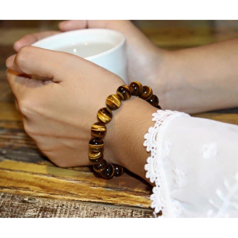Vòng Tay Đá Mắt Hổ Phong Thủy