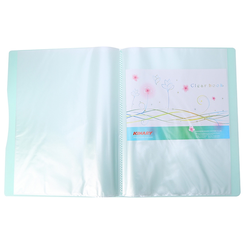 Bìa Lá Kinary CF2120 - Mẫu 2 - Xanh Mint