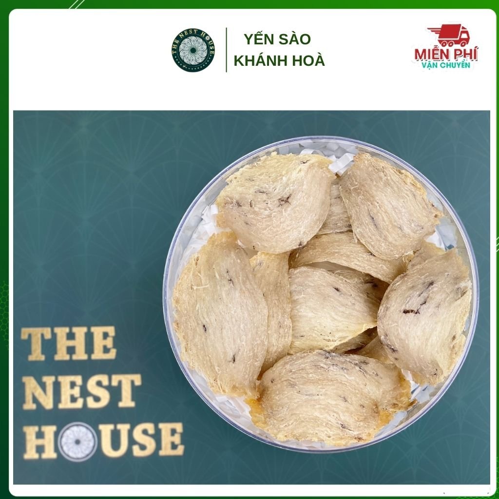 Tổ yến sào thô nguyên tổ nguyên chất 50gr 100gr tổ yến già ít lông The Nest House