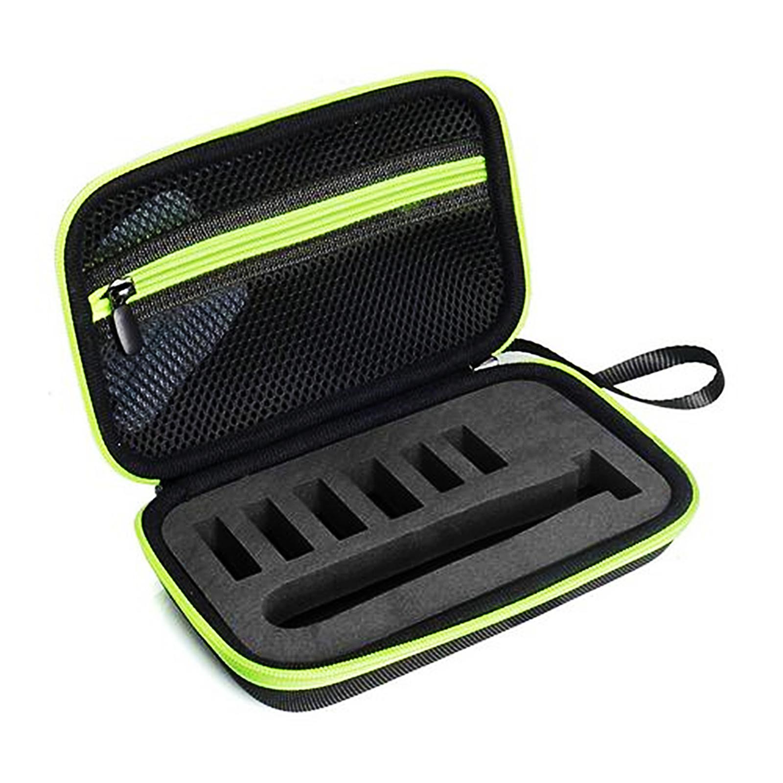 Carrying Case Travel Bag Nylon TPU Practical Green Zipper