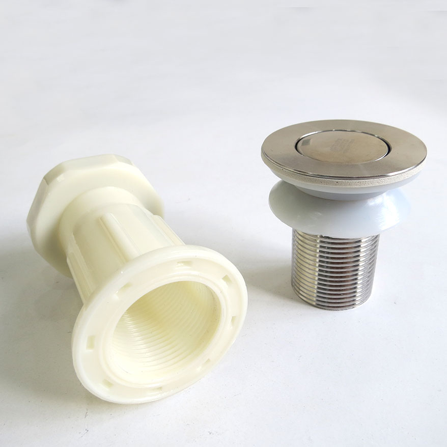 Bộ xả nhấn Inox ống lò xo nhựa linh hoạt Eurolife EL-BXN02