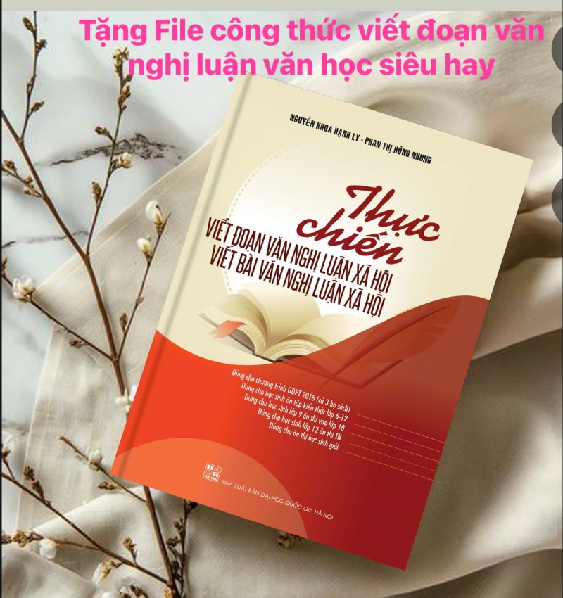 Sách - Thực Chiến viết bài văn, đoạn văn nghị luận xã hội (tặng kèm file công thức)