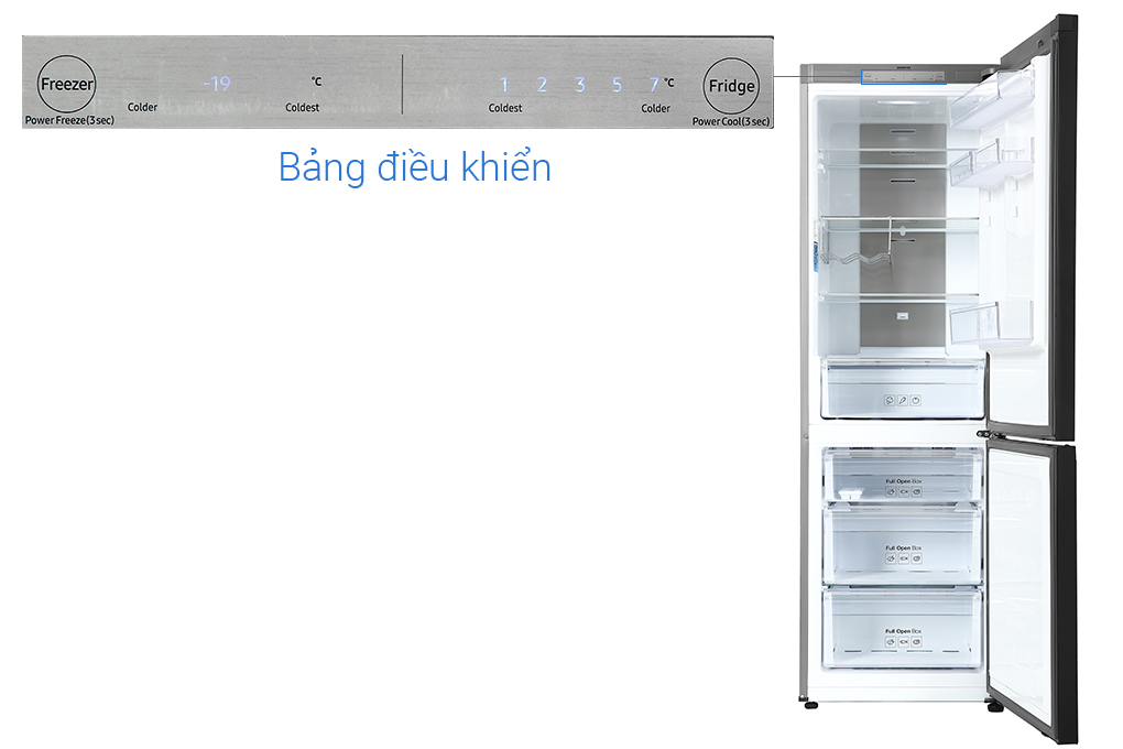 Tủ lạnh Samsung Inverter 339 lít RB33T307029/SV - Hàng Chính Hãng - Chỉ Giao Hồ Chí Minh