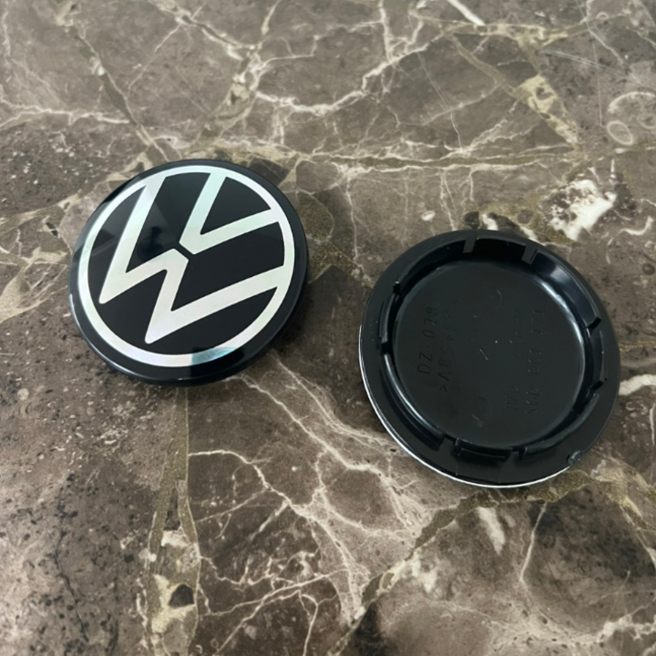 01 chiếc Logo chụp mâm, ốp lazang bánh xe ô tô dùng cho Volkswagen