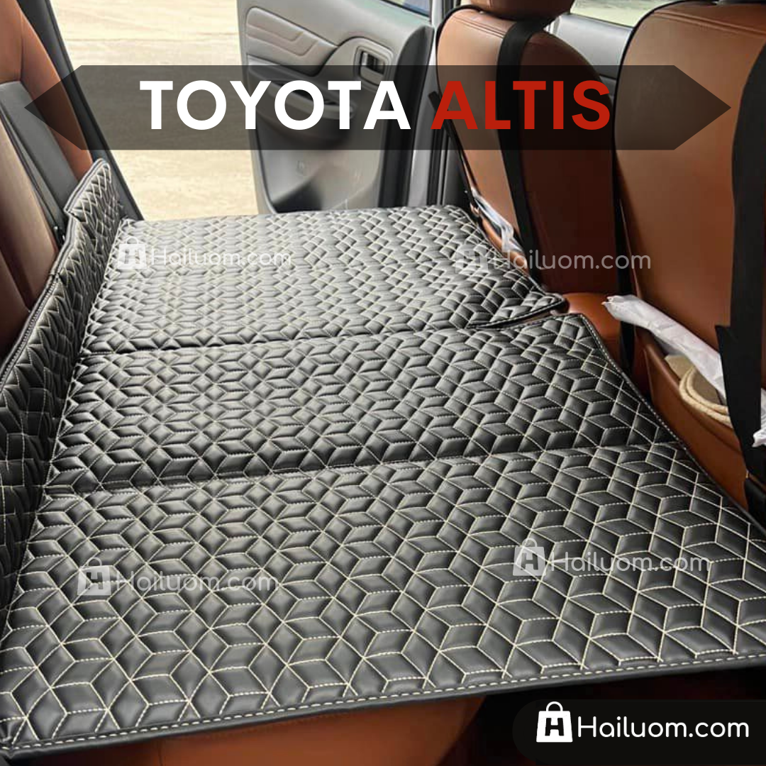 Đệm Nằm ô tô TOYOTA ALTIS - Thiết kế 4 Khay Dọc Trợ Lực - Đệm không bơm như đệm hơi ô tô