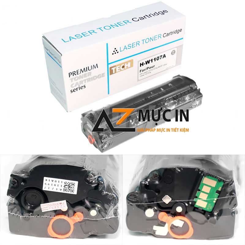 Hộp mực 107A TECH dùng cho in HP 107A 107W MFP 135A 135W, 137fnw (W1107A) - Hàng nhập khẩu