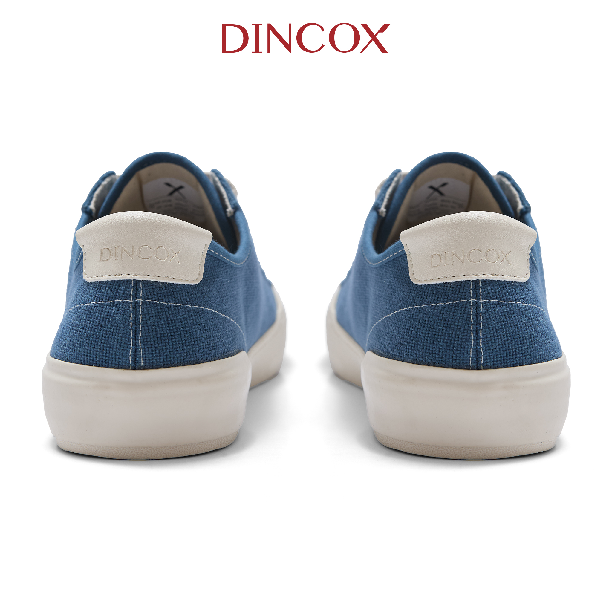 New Arrivals | Giày Vải Thể Thao Nam DINCOX DC42 BLUE WASH, Chất Liệu Canvas Cao Cấp, Phong Cách Đơn Giản Dễ Phối Đồ