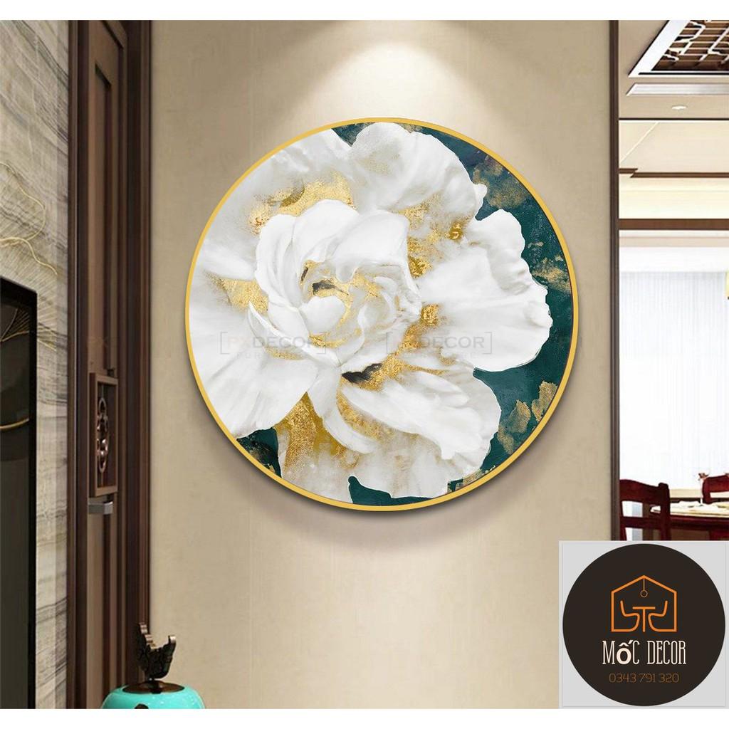 Tranh tròn RẺ VÔ ĐỊCH Xả tranh tròn tráng gương - tranh tròn decor, mẫu độc lạ, tranh tròn trang trí phòng