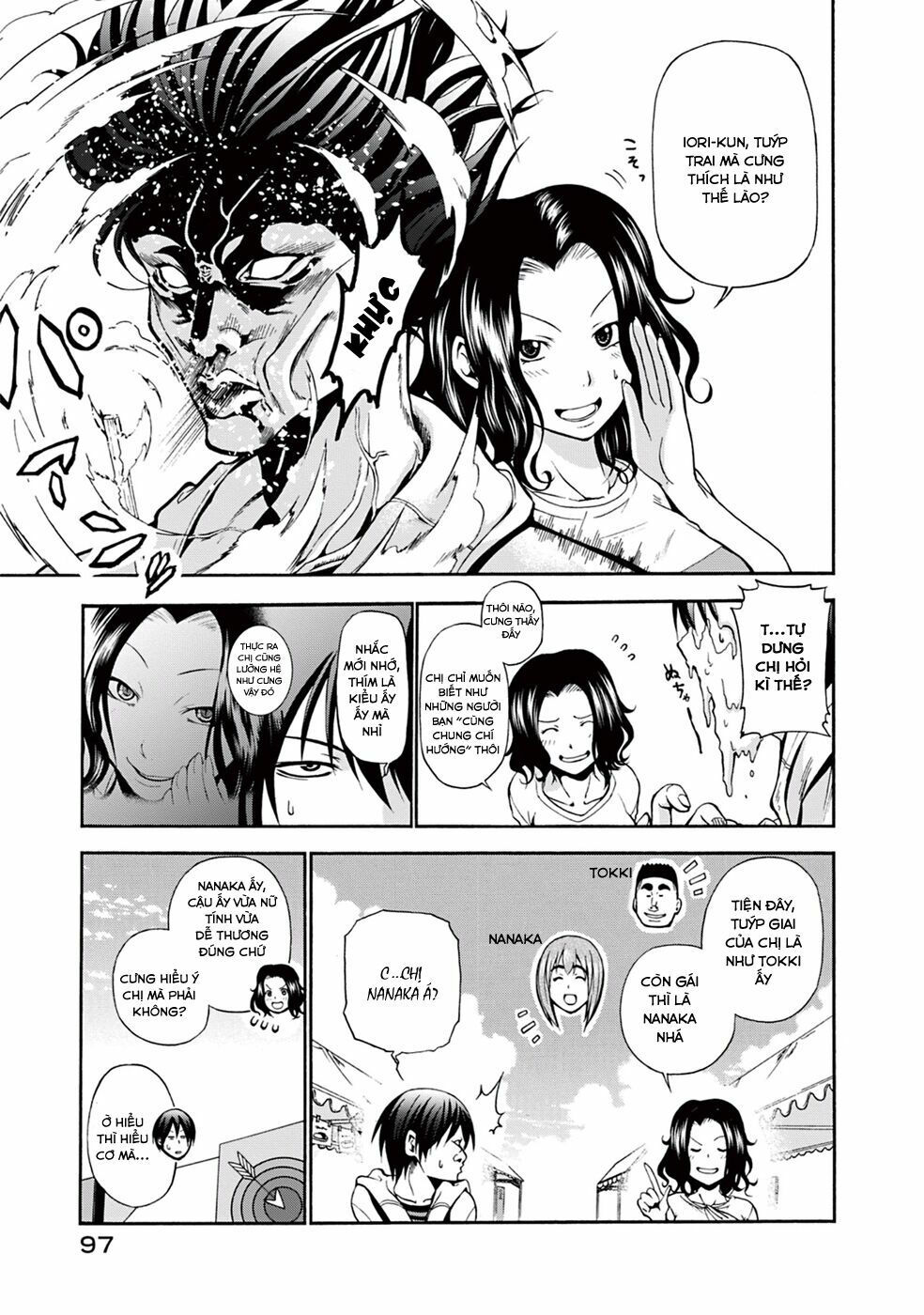 cô gái thích lặn - grand blue chapter 7 8