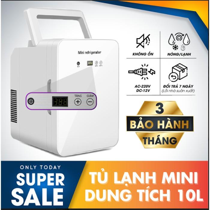 Tủ lạnh, tủ mát mini Xe hơi (Cắm được cả trong nhà hoặc oto) Mặt LED điện tử (Đa năng)