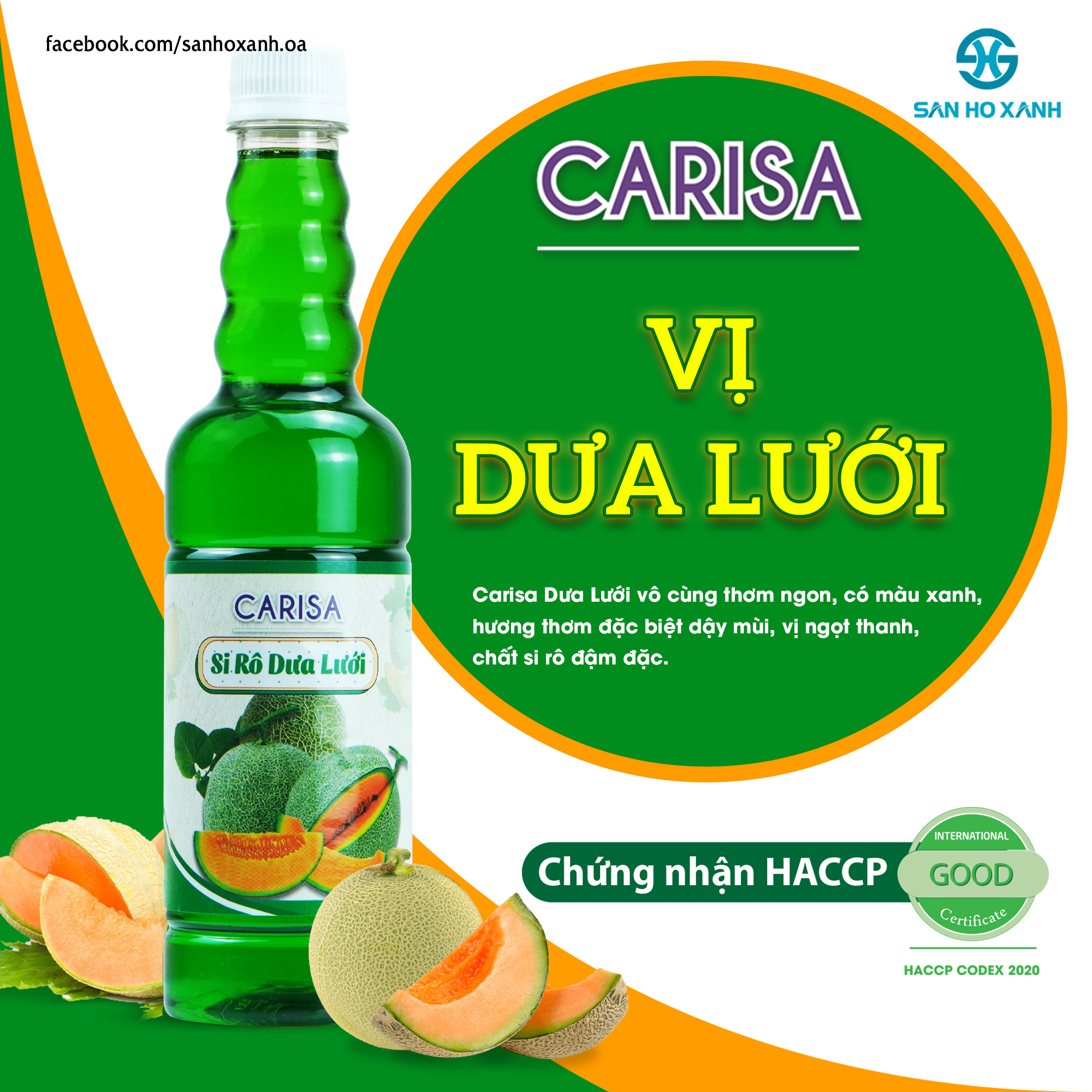 Si Rô CARISA 680g - 13 Vị Trái Cây