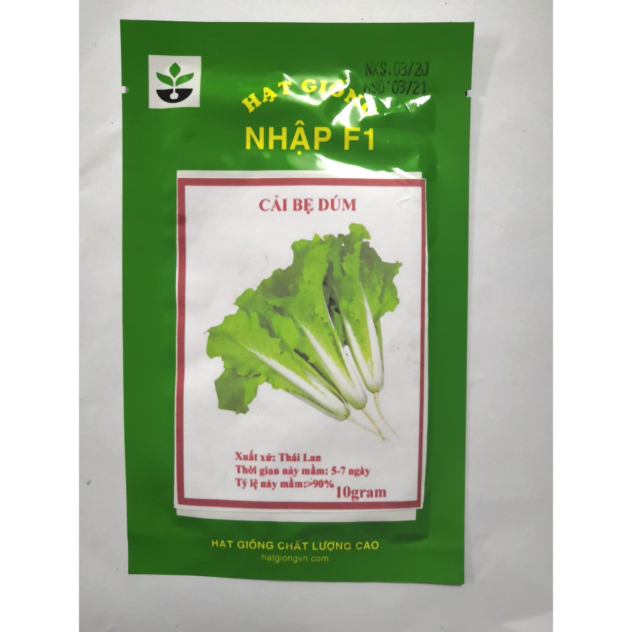 Hạt giống cải bẹ dúm 15 gram