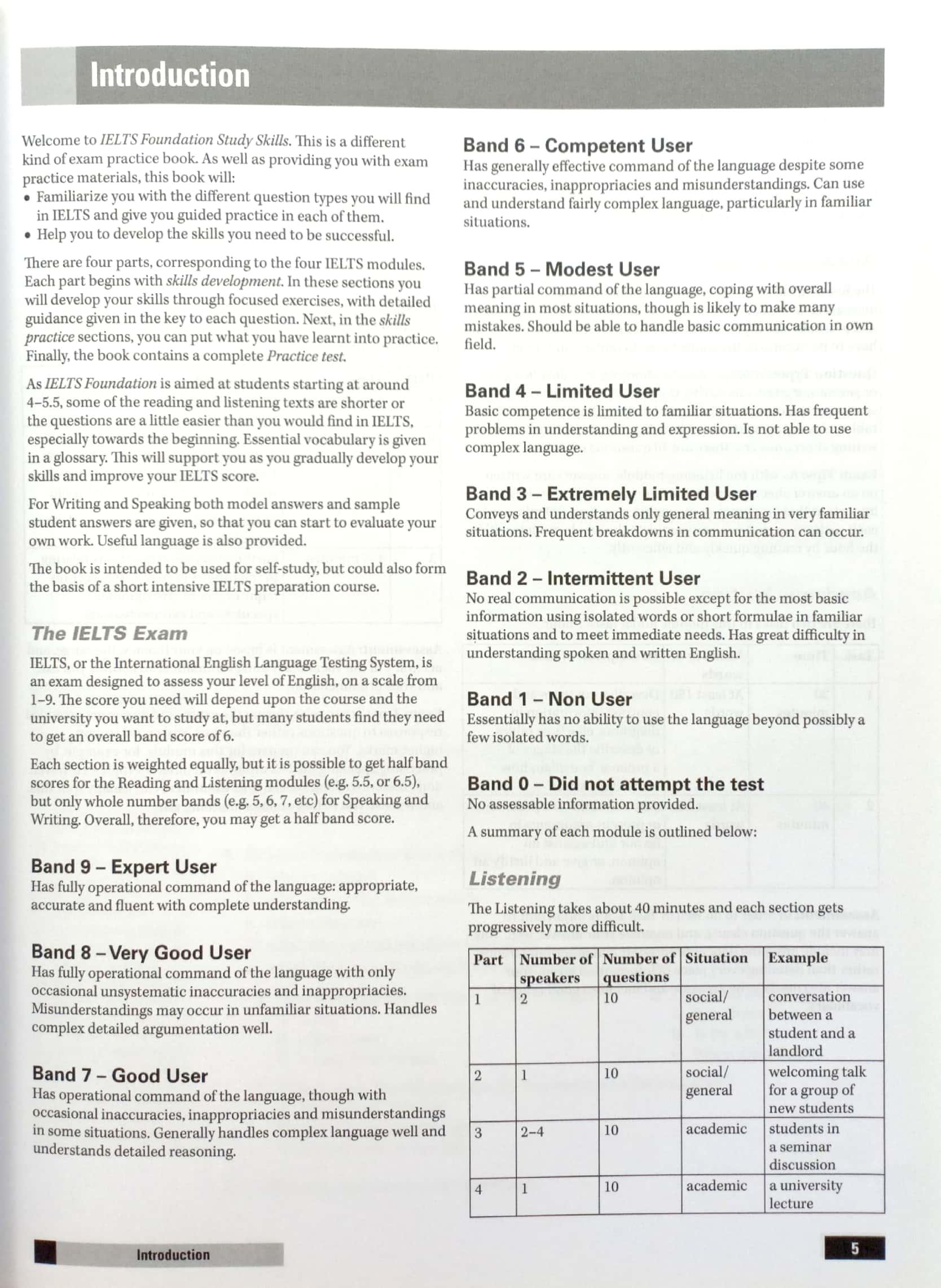 IELTS Foundation: Study Skills Pack