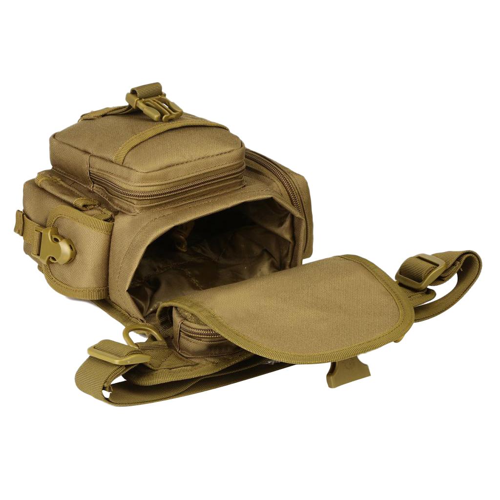 Tactical Drop Leg Bag Waist Belt Fanny Pack Utility Pouch Mud