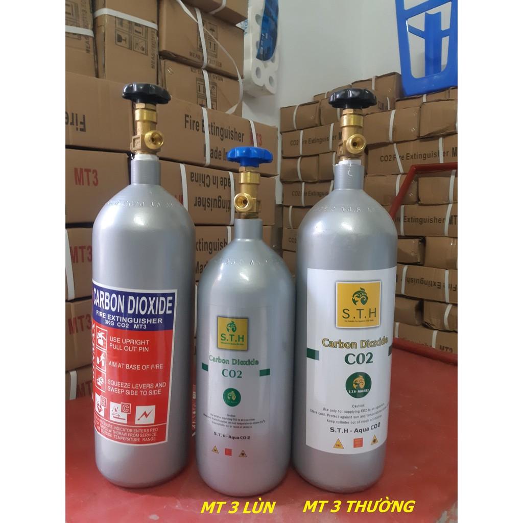 Bình CO2 Thủy Sinh MT3 "LÙN" - Bình khí CO2 thủy sinh - Bình CO2 3kg