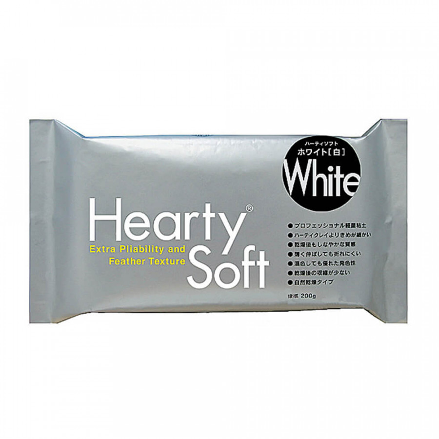 Đất sét nặn tự khô Nhật Bản Hearty soft 200G