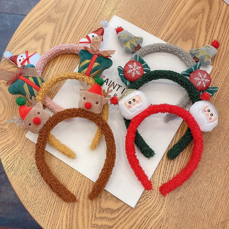 Cài tóc Noel nhiều mẫu cực Cute