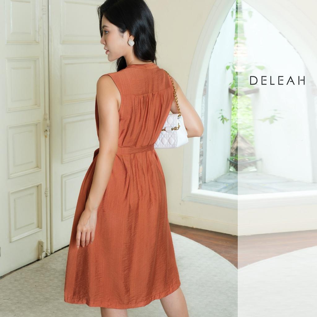 Đầm suông đai rời De Leah