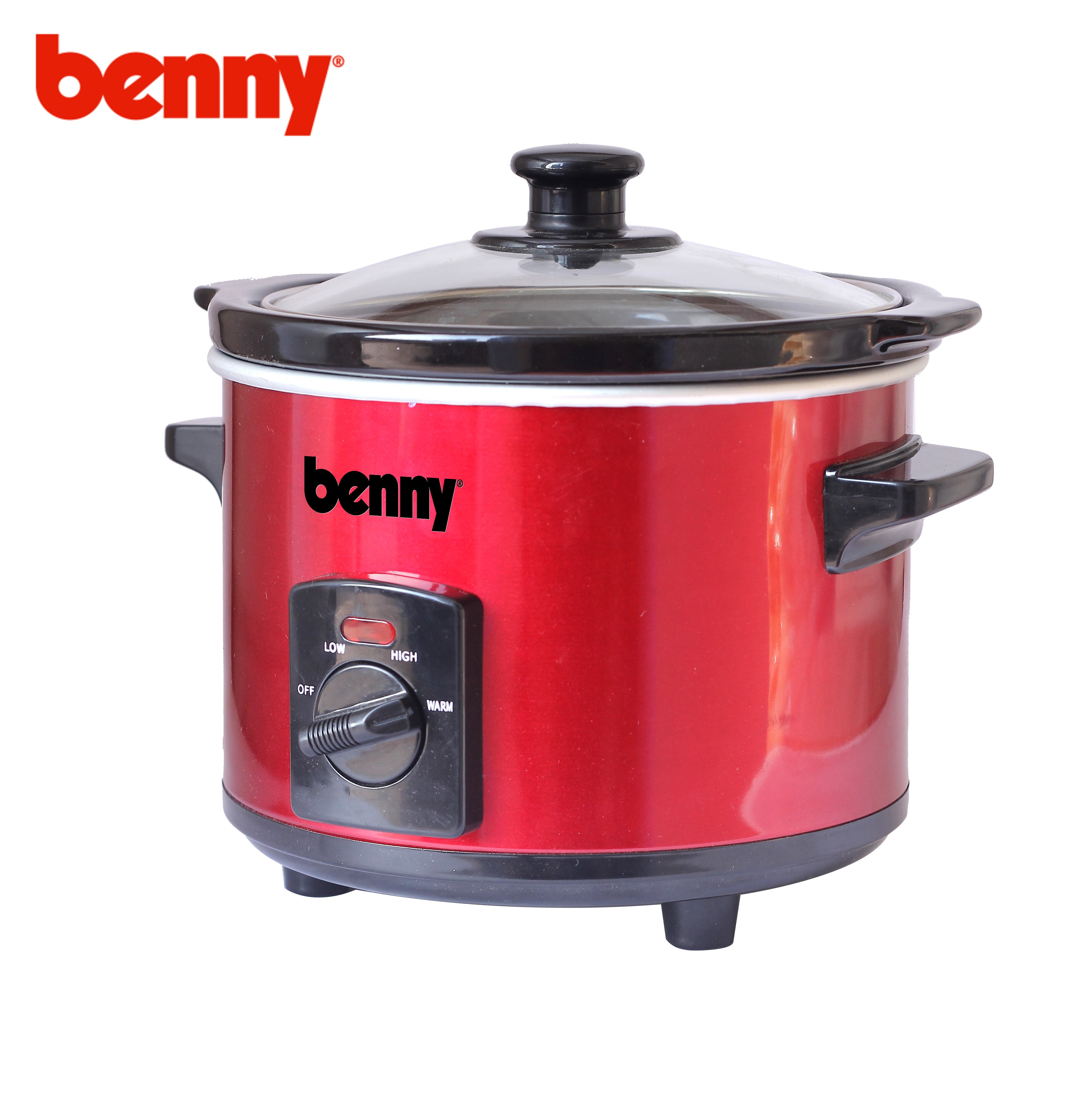 Nồi Tiềm Nấu Cháo Chậm Kho Cá Hầm Chưng Yến Đa Năng Benny BSL-35A (3.5 lít) - Hàng chính Hãng 