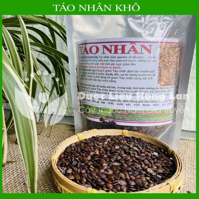 [THƯỢNG HẠNG] 500g Toan Táo Nhân khô sạch tự nhiên