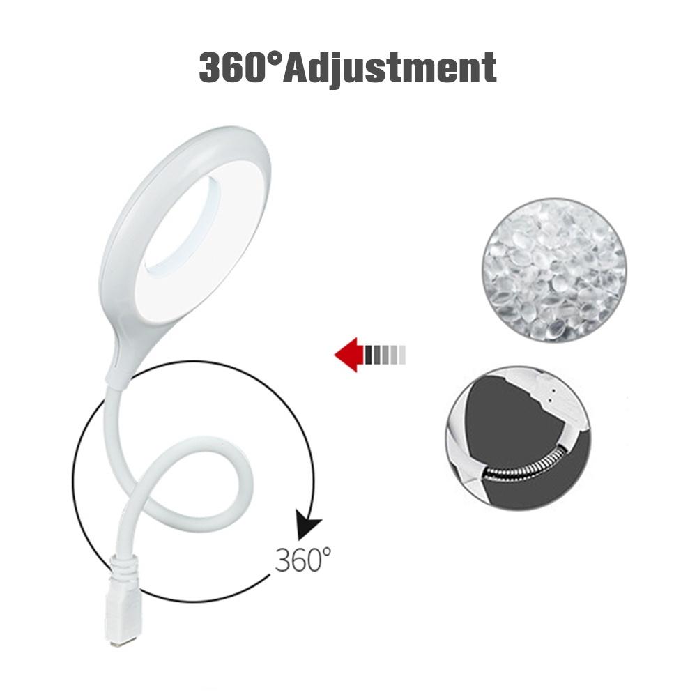 Đèn Led USB 5V Siêu Sáng Có Thể Gập Lại Bảo Vệ Mắt Tiện Dụng Sự Bảo Vệ