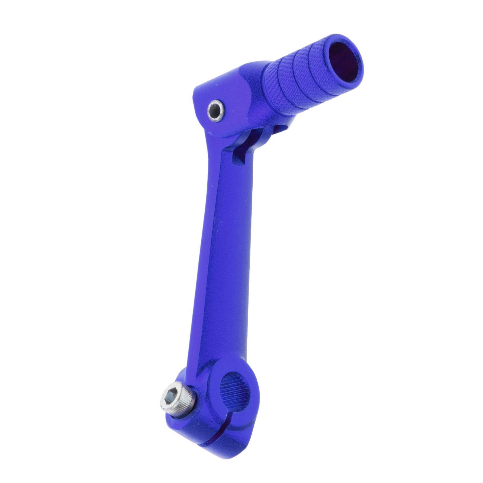 Folding CNC Aluminum Gear Shift Lever for Zonshen 250cc Blue