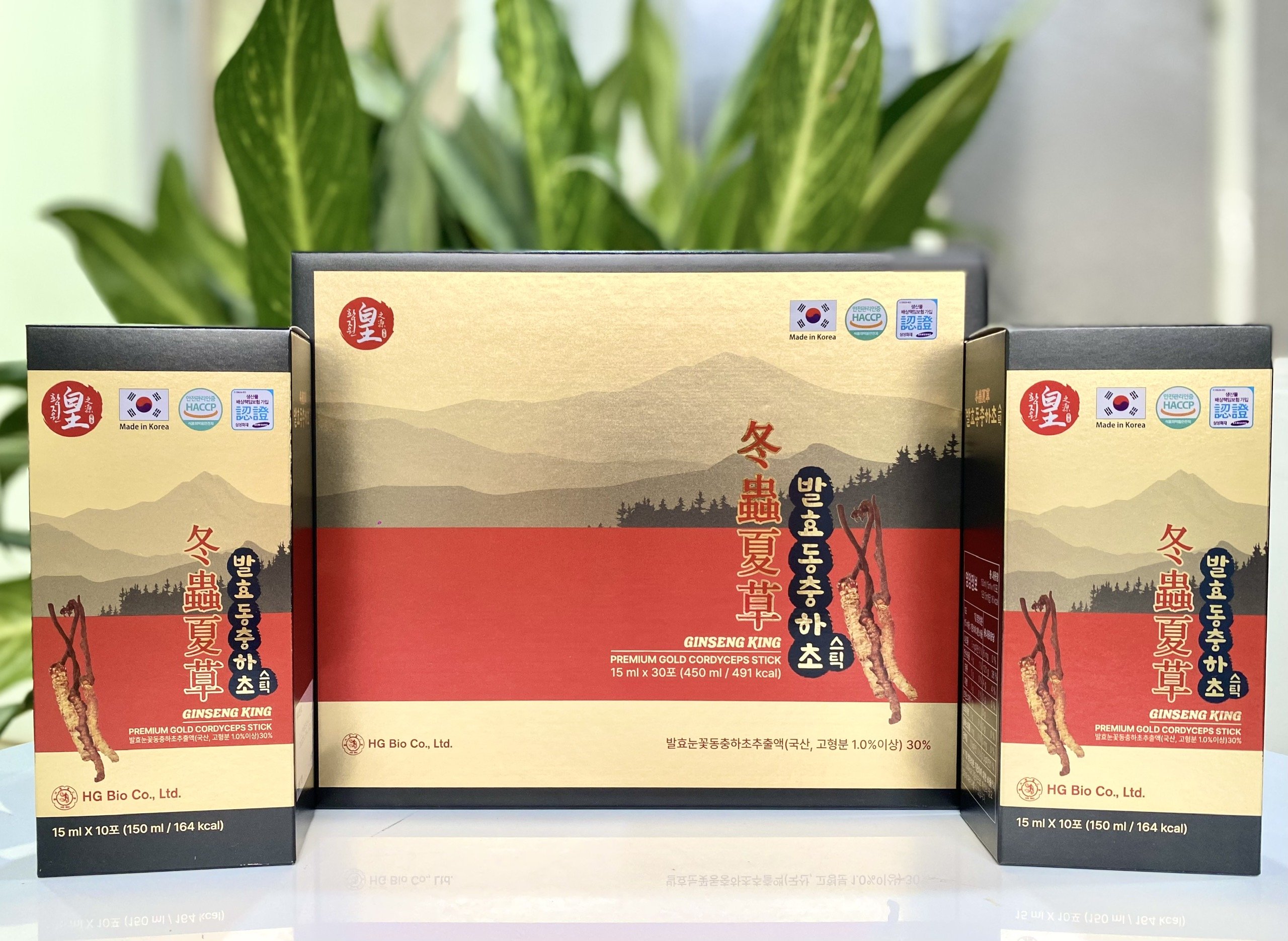 Tinh chất đông trùng hạ thảo stick Hàn Quốc Premium Gold Cordyceps Stick
