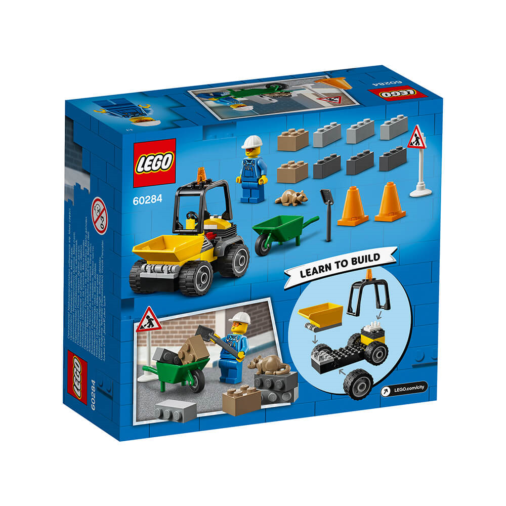 Đồ chơi LEGO City Xe Xúc Lật Sửa Chữa Đường 60284