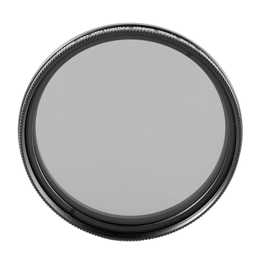 49-82mm ND2-ND400 Fader Variable Adjustable ND Neutral Density Filter 49mm
