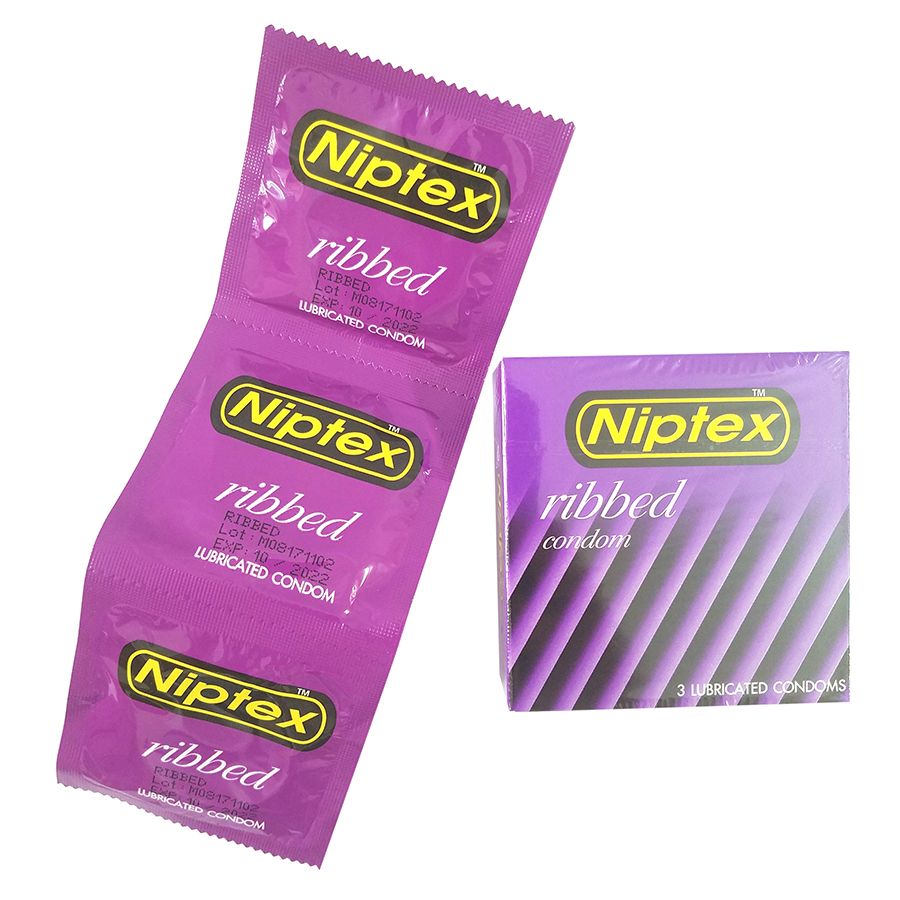 Bao Cao Su Có Vân Niptex Ribbed