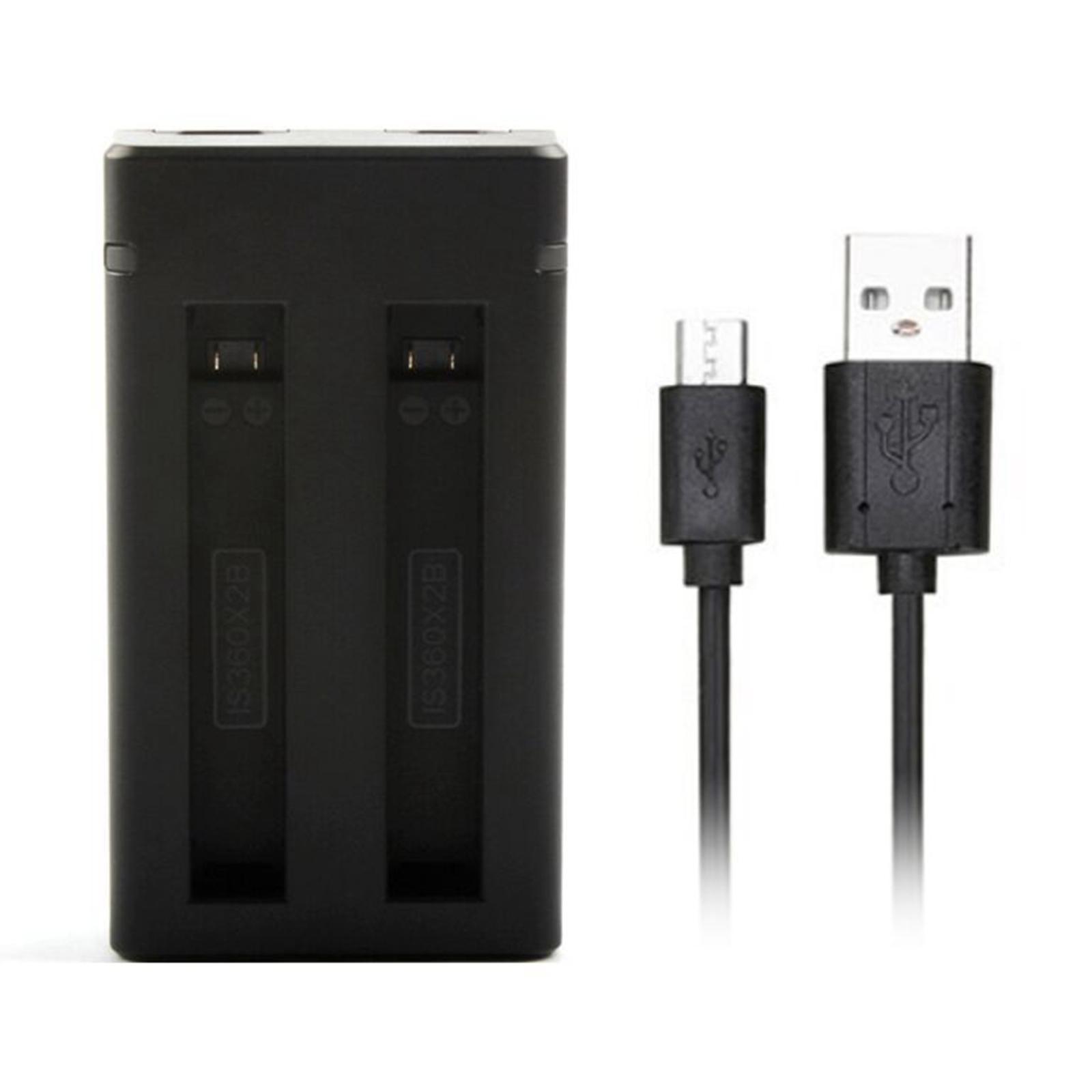 2 Slots Micro/Type-C Battery Charger Charging Station For X2