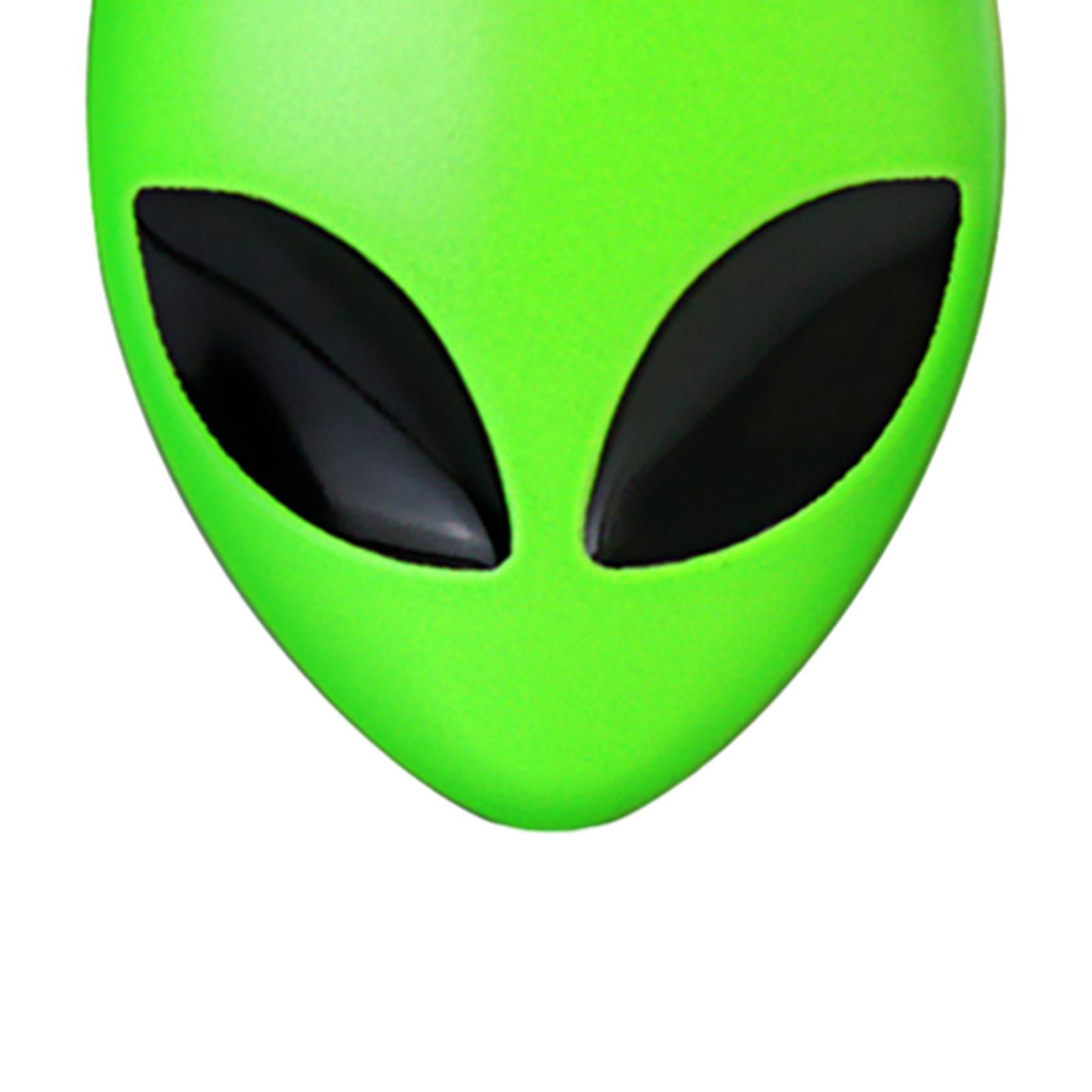 Car 3D Alien Decal Badge Sticker Decorative Universal for Auto SUV Window