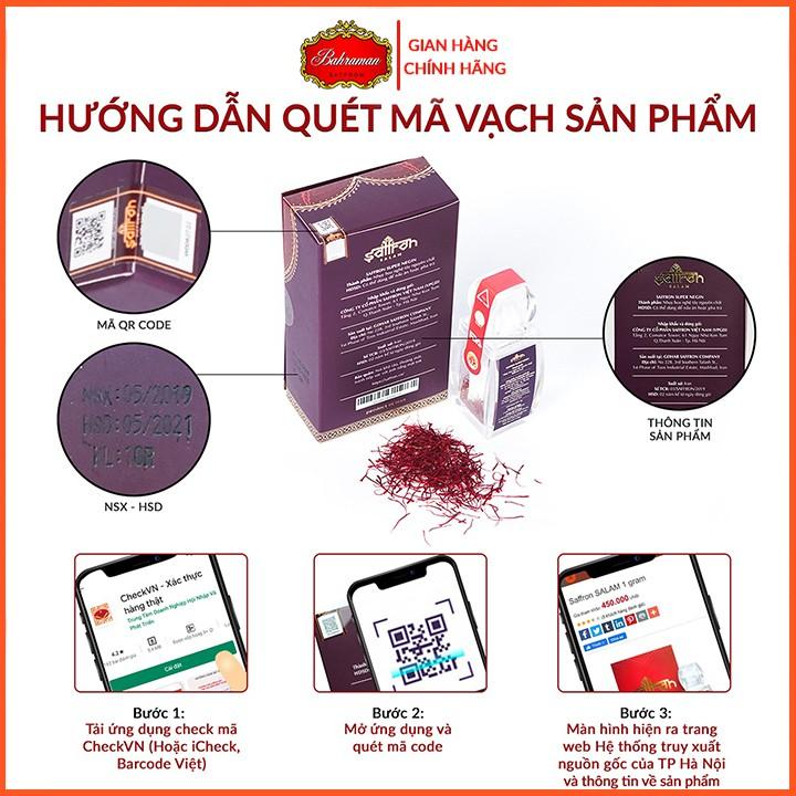 Nhụy Hoa Nghệ Tây SAFFRON SALAM 1Gr