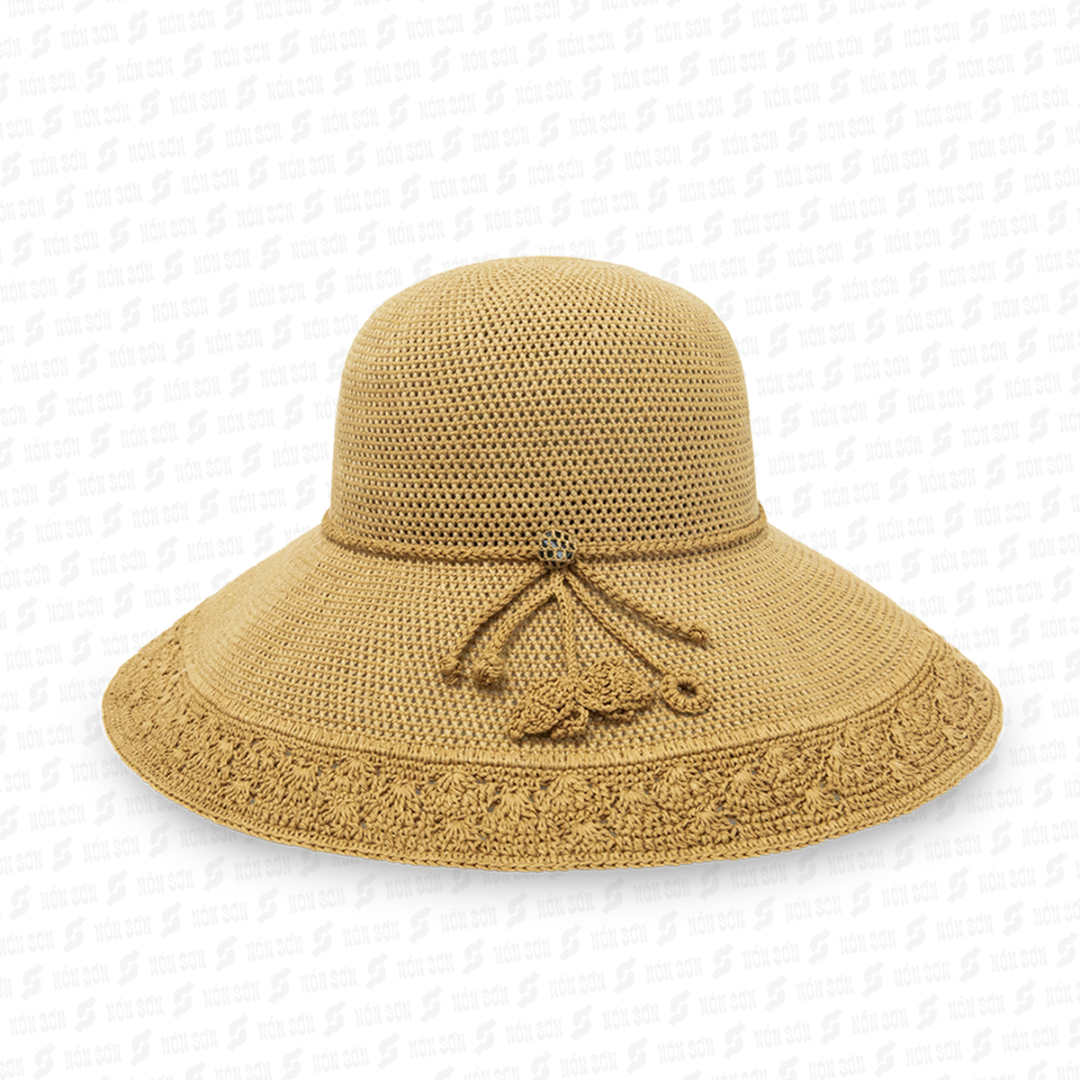 Mũ vành đan tay cao cấp NÓN SƠN chính hãng ĐH114-KM2