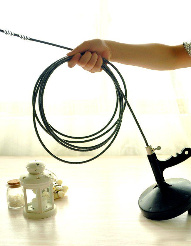 Dụng Cụ Thông Cống Có Quai Cầm Dây Dài 4M Tiện Dụng